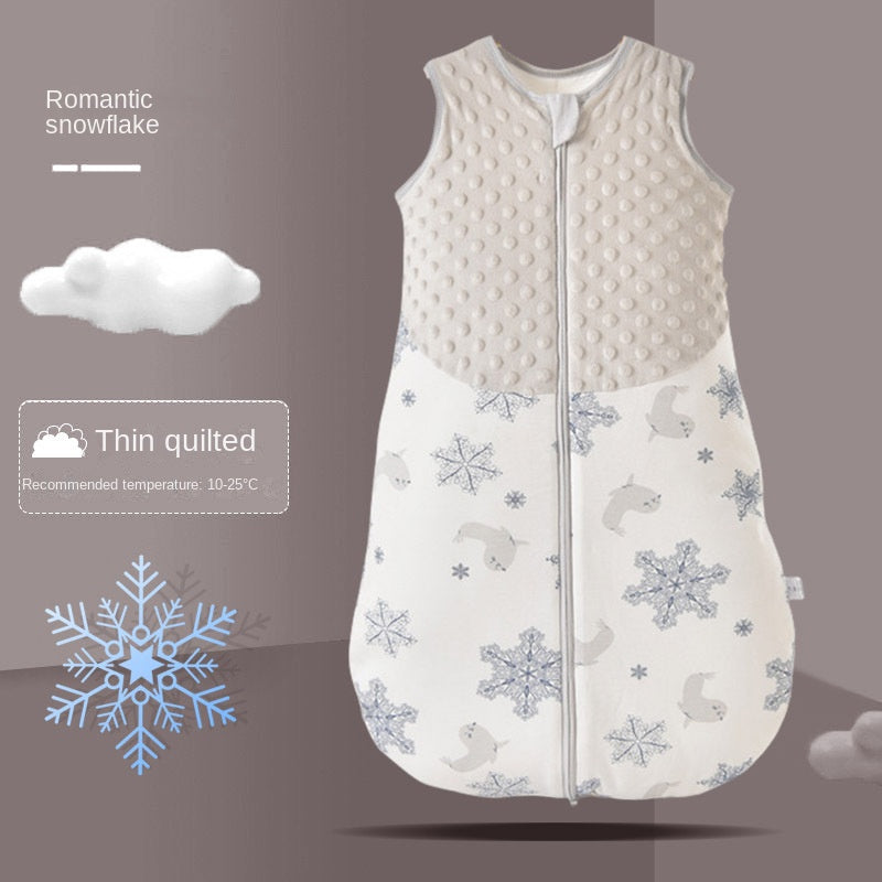 Spring and Autumn Baby Cotton Anti-Startle Newborn Vest A-Class Infant Sleep Bag