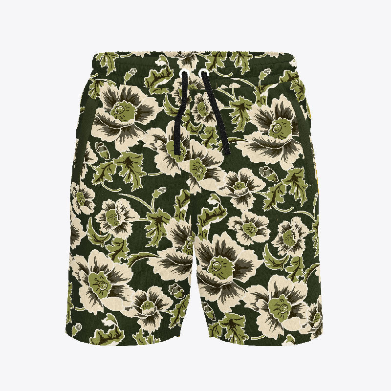 Casual Loose Plus Size Men's Beach Shorts Quick-Dry Five-Point Shorts forBeach Vacation