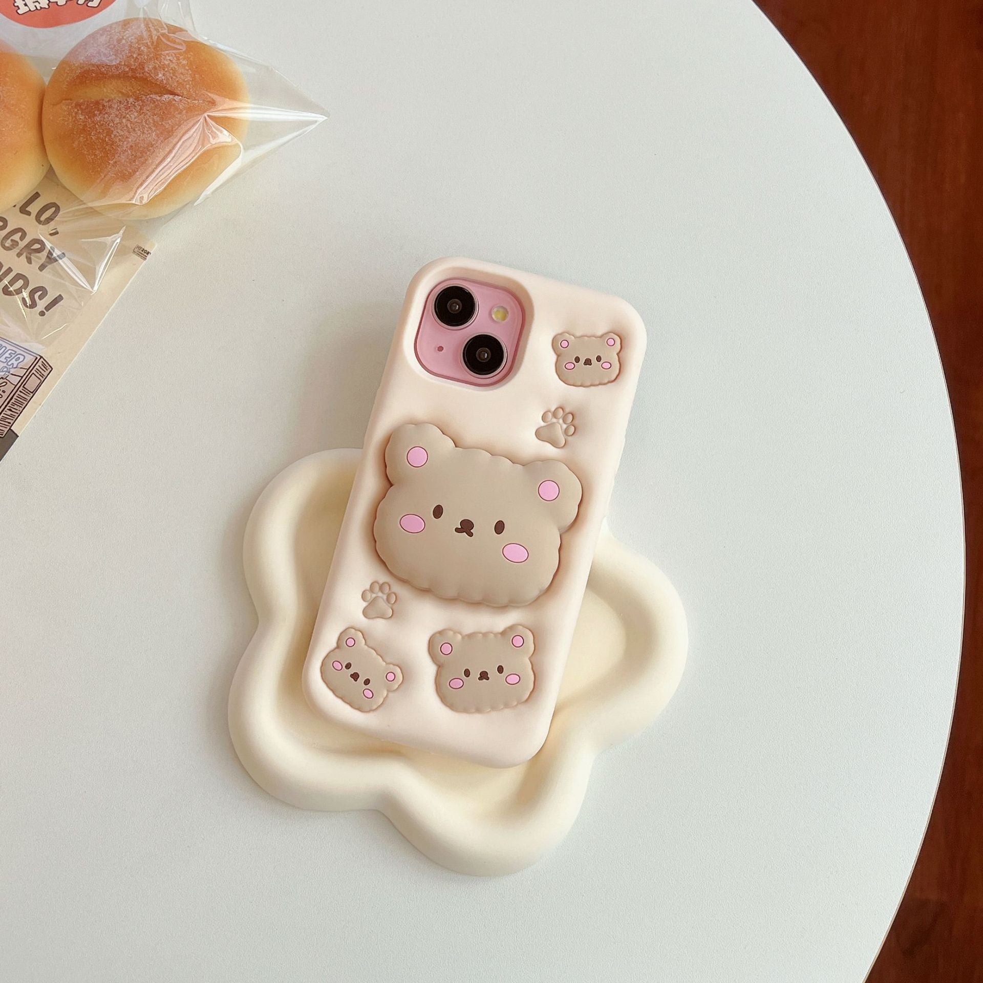 Protective Case with Stand for iPhone 17 Pro Max, Pink Pig Design, Full Coverage Shockproof Case for iPhone 15/14/13/12 Pro