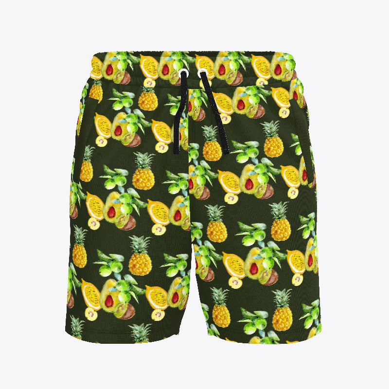 Casual Loose Plus Size Men's Beach Shorts Quick-Dry Five-Point Shorts forBeach Vacation