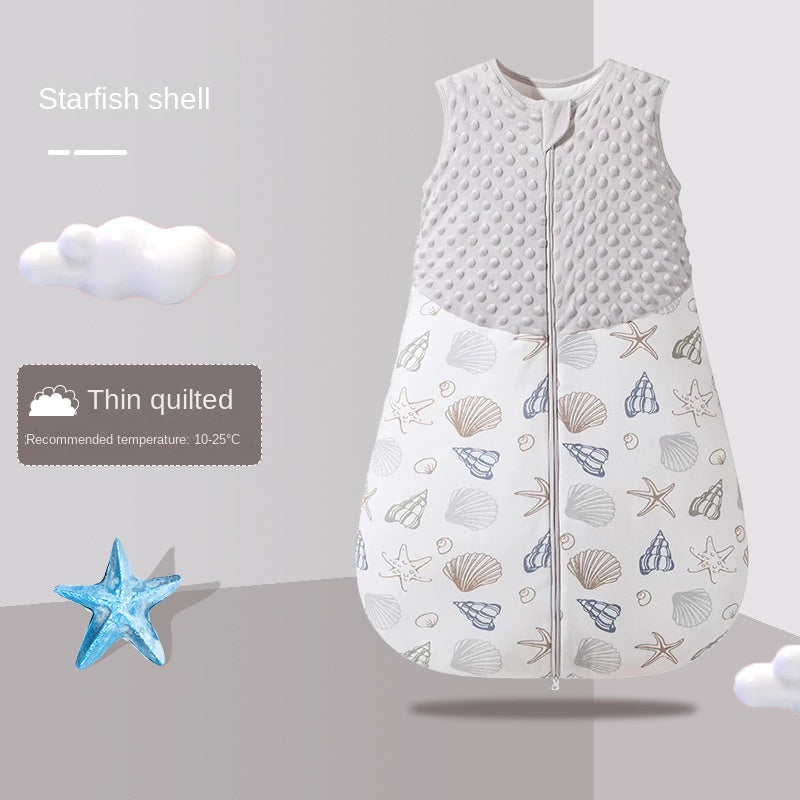Spring and Autumn Baby Cotton Anti-Startle Newborn Vest A-Class Infant Sleep Bag