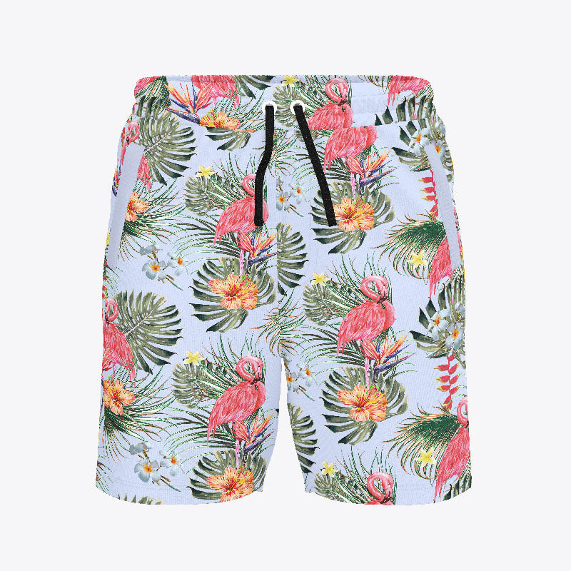 Casual Loose Plus Size Men's Beach Shorts Quick-Dry Five-Point Shorts forBeach Vacation