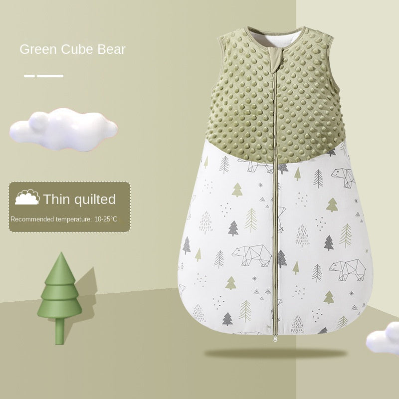 Spring and Autumn Baby Cotton Anti-Startle Newborn Vest A-Class Infant Sleep Bag
