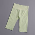 Seamless  Shorts for Women High-Waisted Butt-Lifting Workout Shorts Breathable 5/6 Length Running Training Fitness Pants