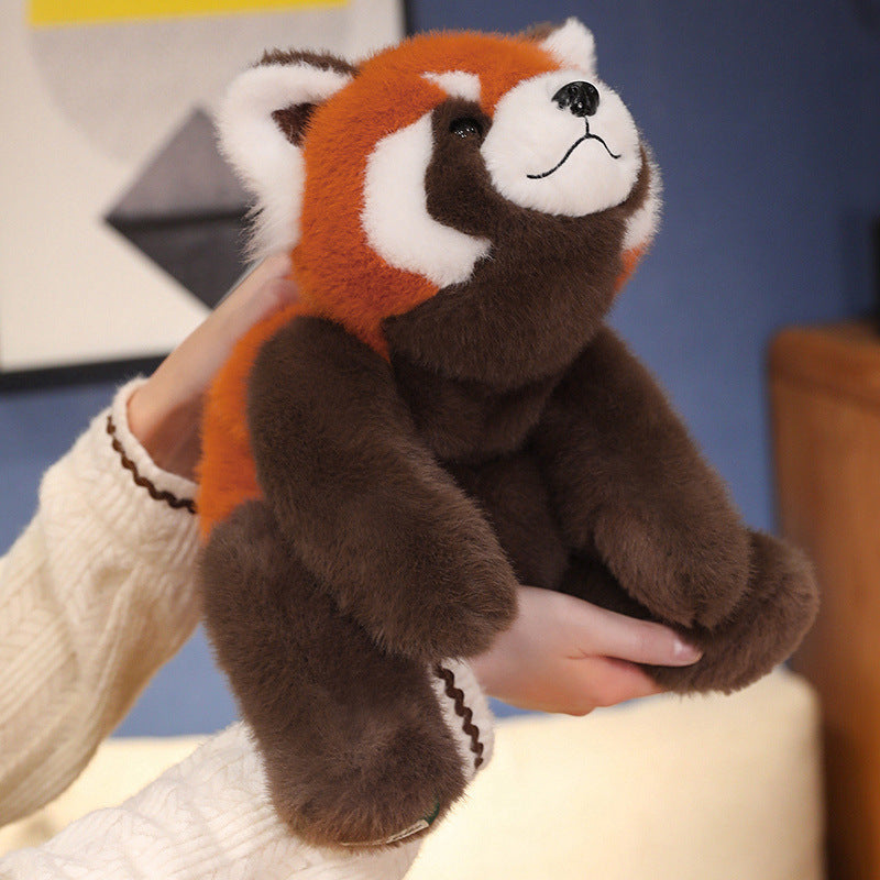 New Simulation Raccoon Plush Toy Animal Doll Small Raccoon Stuffed Animal Pillow Birthday Gift Wholesale
