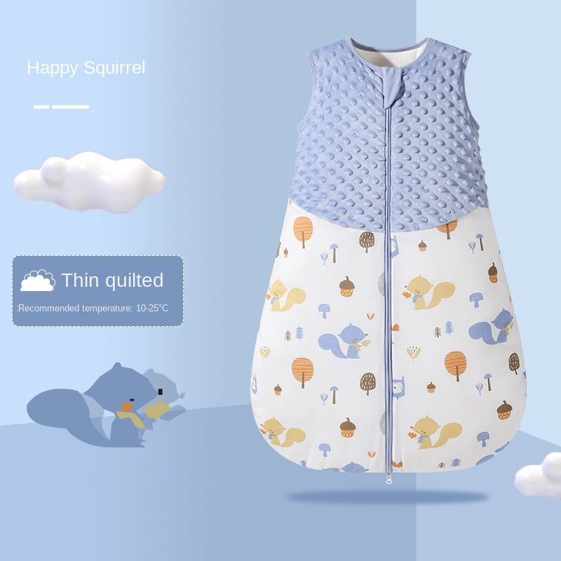 Spring and Autumn Baby Cotton Anti-Startle Newborn Vest A-Class Infant Sleep Bag