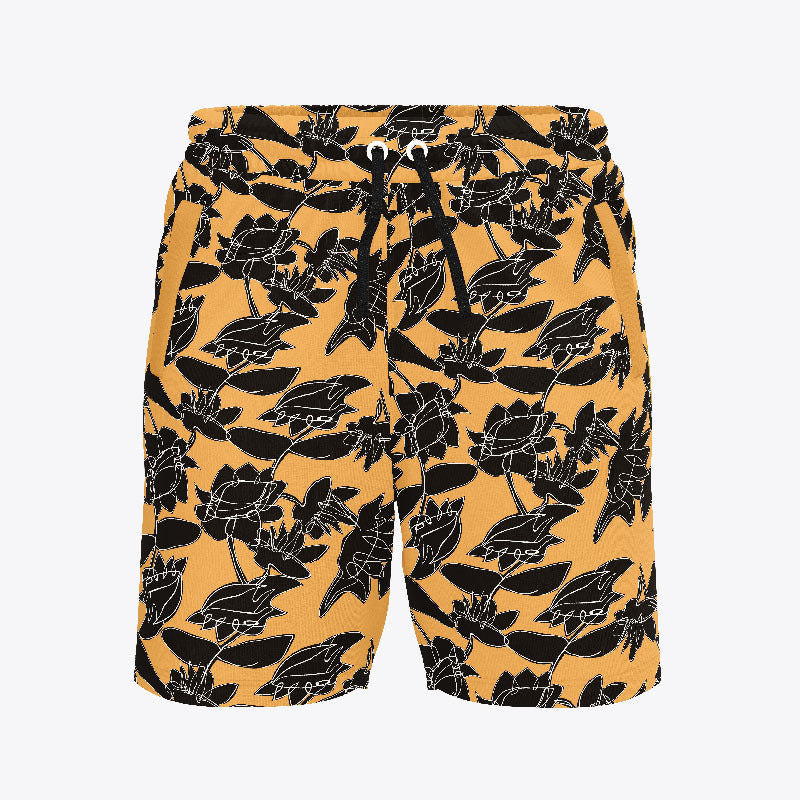 Casual Loose Plus Size Men's Beach Shorts Quick-Dry Five-Point Shorts forBeach Vacation