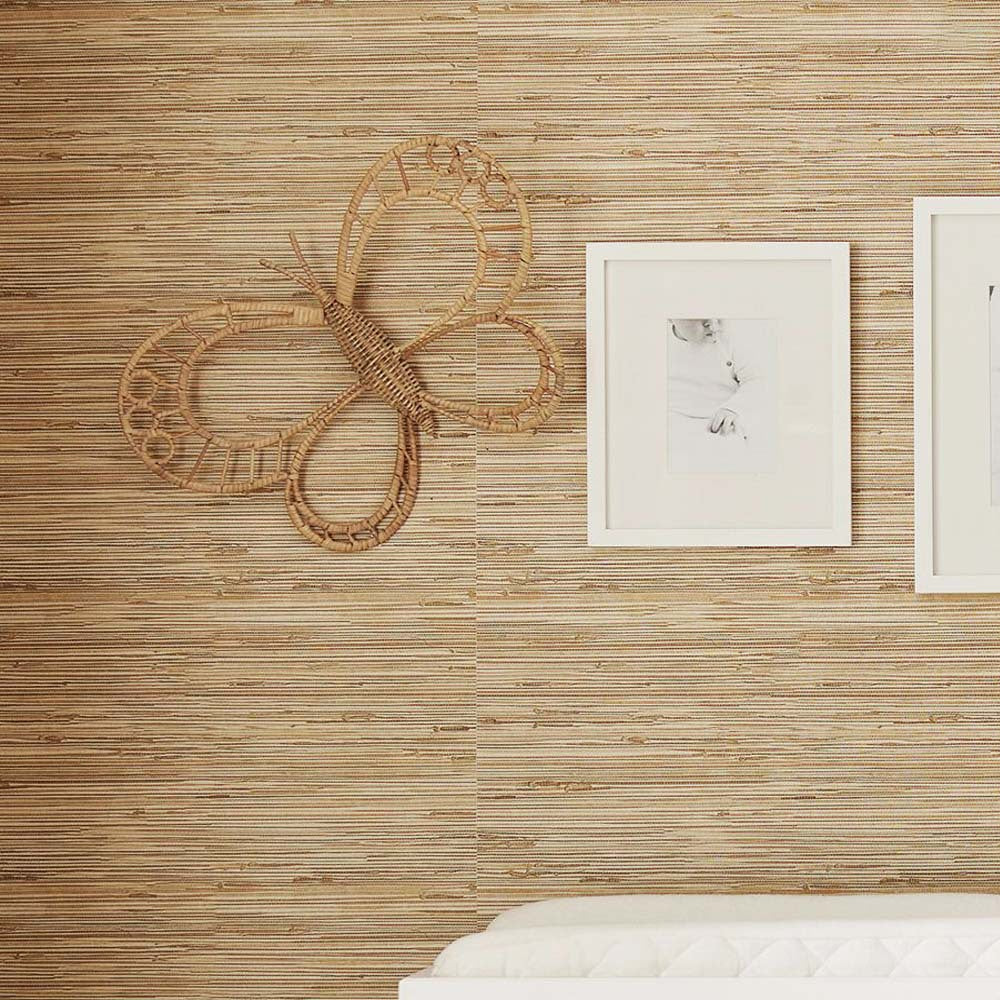 Scandinavian Style Woven Decorative Grass Butterfly Wall Hanging for Home, Hotel, Photo Props and Interior Decoration