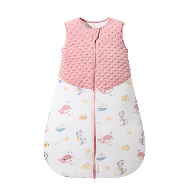 Spring and Autumn Baby Cotton Anti-Startle Newborn Vest A-Class Infant Sleep Bag