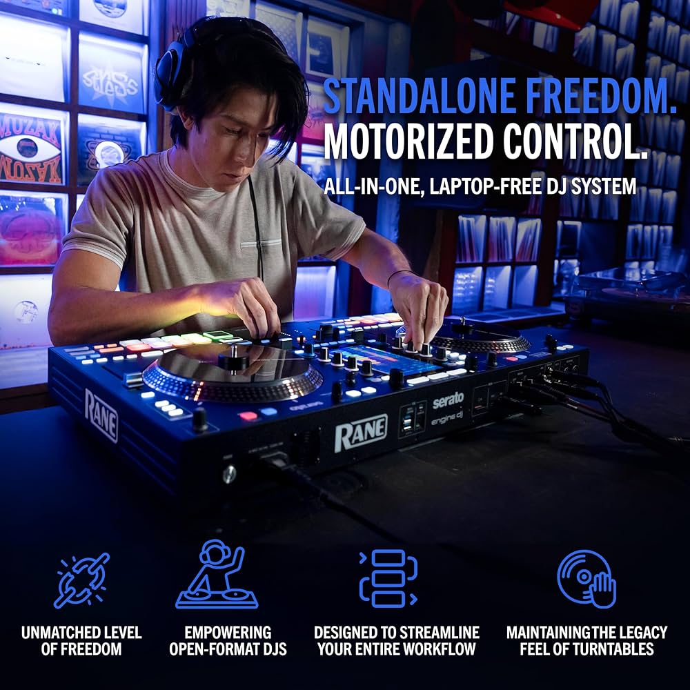 RANE SYSTEM ONE All-in-One Standalone Motorized DJ Controller