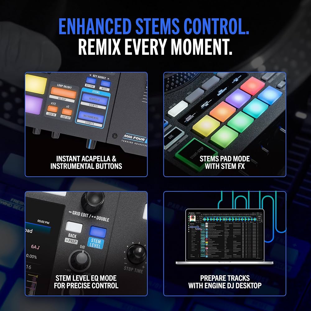 RANE FOUR Stems DJ Controller