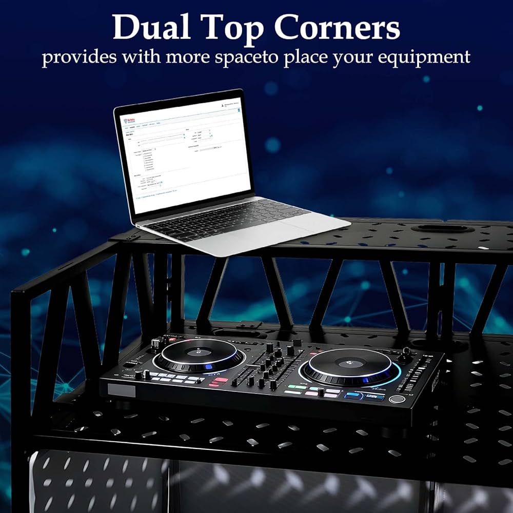 Portable DJ Booth Facade Stand