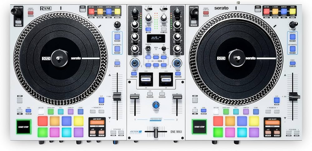 Rane ONE MKII Professional 2 Channel Stems Motorized DJ Controller