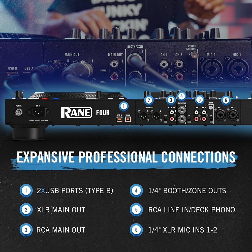 RANE FOUR Stems DJ Controller