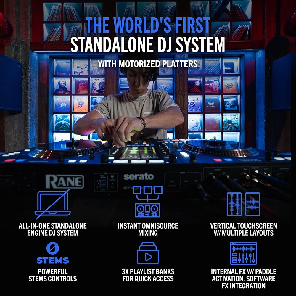 RANE SYSTEM ONE All-in-One Standalone Motorized DJ Controller