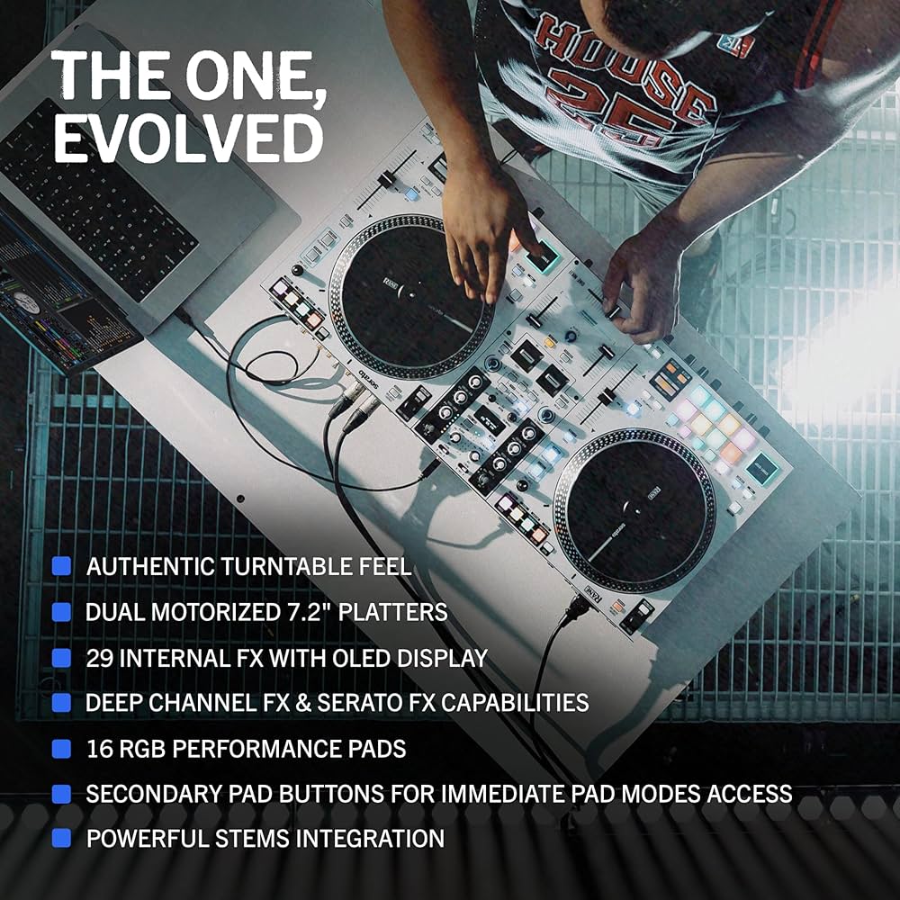 Rane ONE MKII Professional 2 Channel Stems Motorized DJ Controller